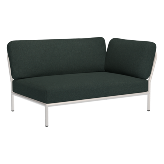 Houe LEVEL hoek rechts Alpine met metalen frame in Muted white