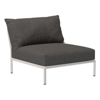 Houe LEVEL 2 Chair Dark grey with Muted white frame