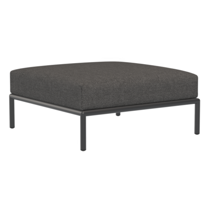 Houe-collectie LEVEL lounge poef grijs