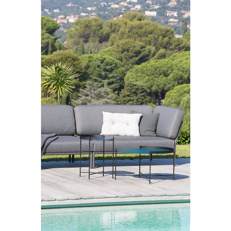 Houe-collectie LEVEL lounge sofa right corner dark grey
