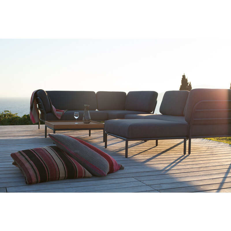 Houe-collectie LEVEL 2 Corner left Dark grey