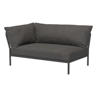 Houe LEVEL 2 Corner left Dark grey