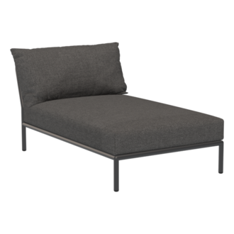 Houe LEVEL 2 Chaise longue Dark grey