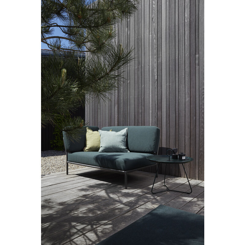 Houe-collectie LEVEL loungebank links Alphine Green