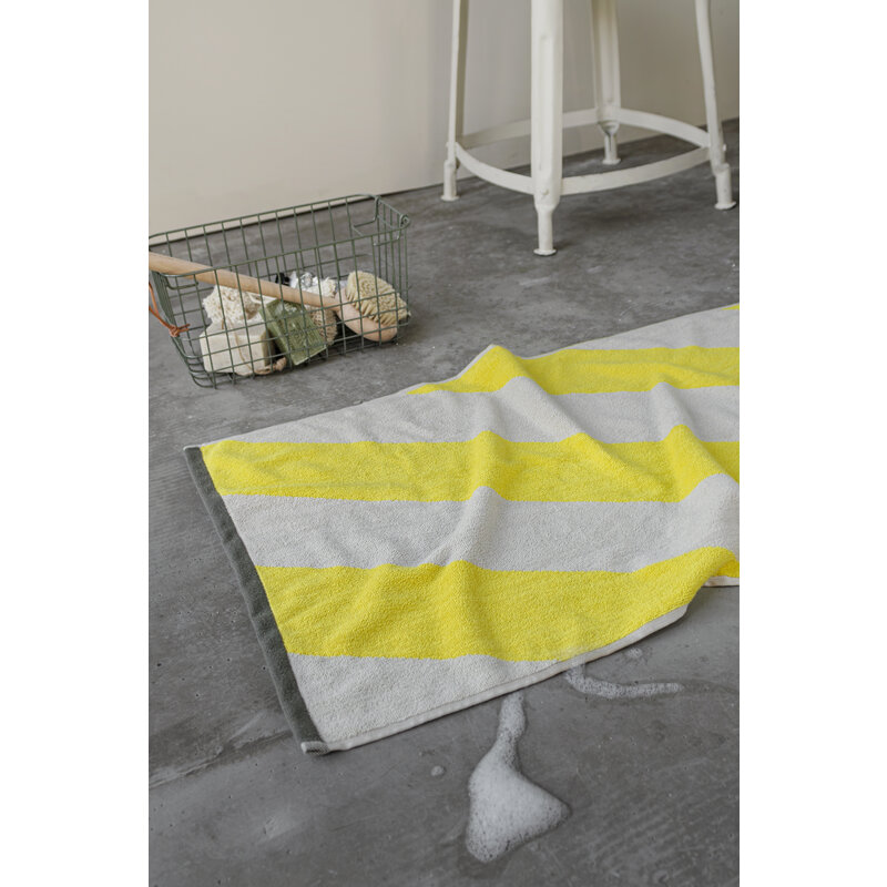 Mette Ditmer-collectie DIAGONAL badmat geel