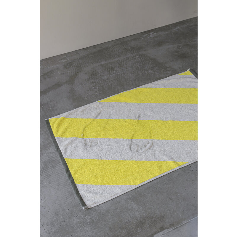 Mette Ditmer-collectie DIAGONAL badmat geel