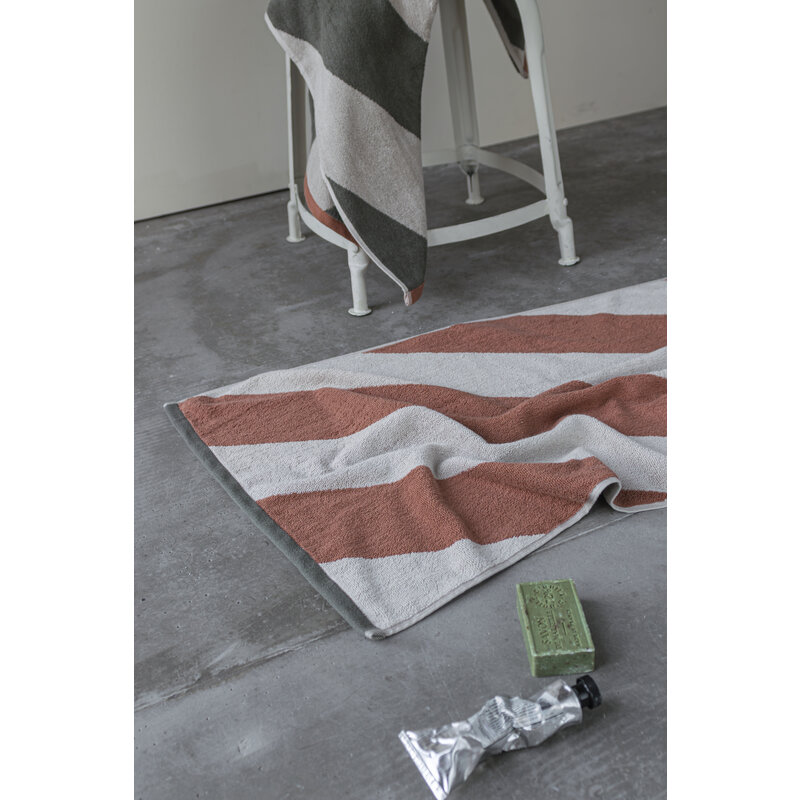 Mette Ditmer-collectie DIAGONAL bath mat Brick