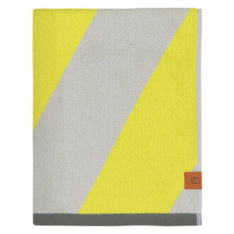 Mette Ditmer DIAGONAL bath towel Yellow