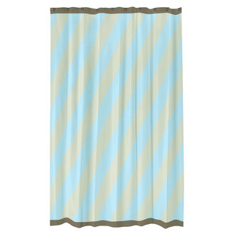 Mette Ditmer DIAGONAL shower curtain Light blue