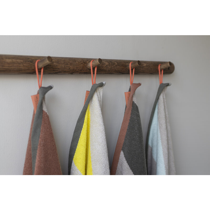 Mette Ditmer-collectie DIAGONAL towel Yellow