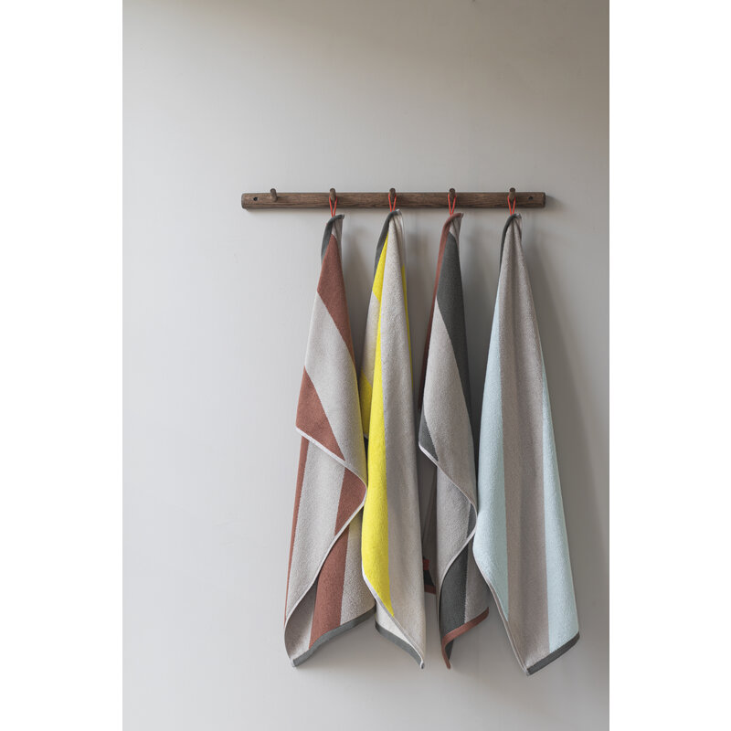 Mette Ditmer-collectie DIAGONAL handdoek Mint