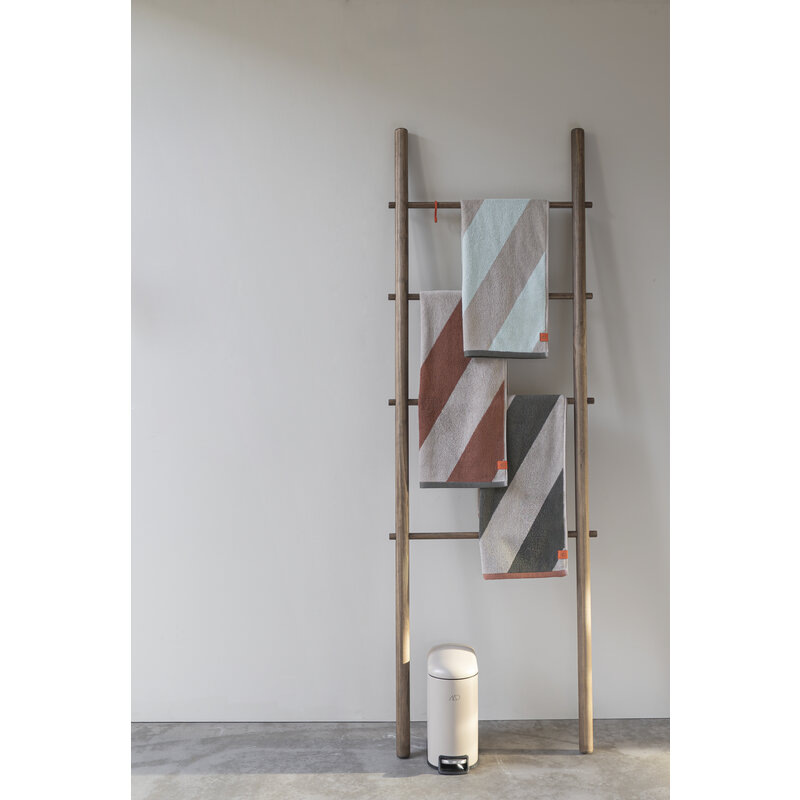 Mette Ditmer-collectie DIAGONAL handdoek Mint