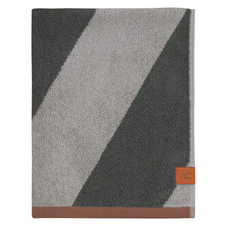 Mette Ditmer DIAGONAL towel Dark olive