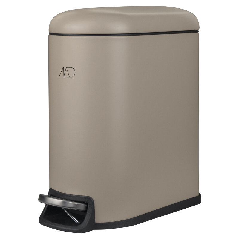 Mette Ditmer-collectie MINI-WALTHER pedal bin, 5l. Sand