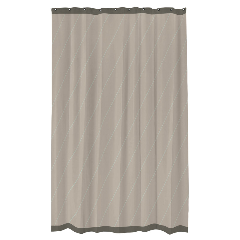 Mette Ditmer-collectie SUBTLE shower curtain Mint