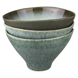 Mette Ditmer ELEMENTS schaal, medium, 3pak Groene tinten