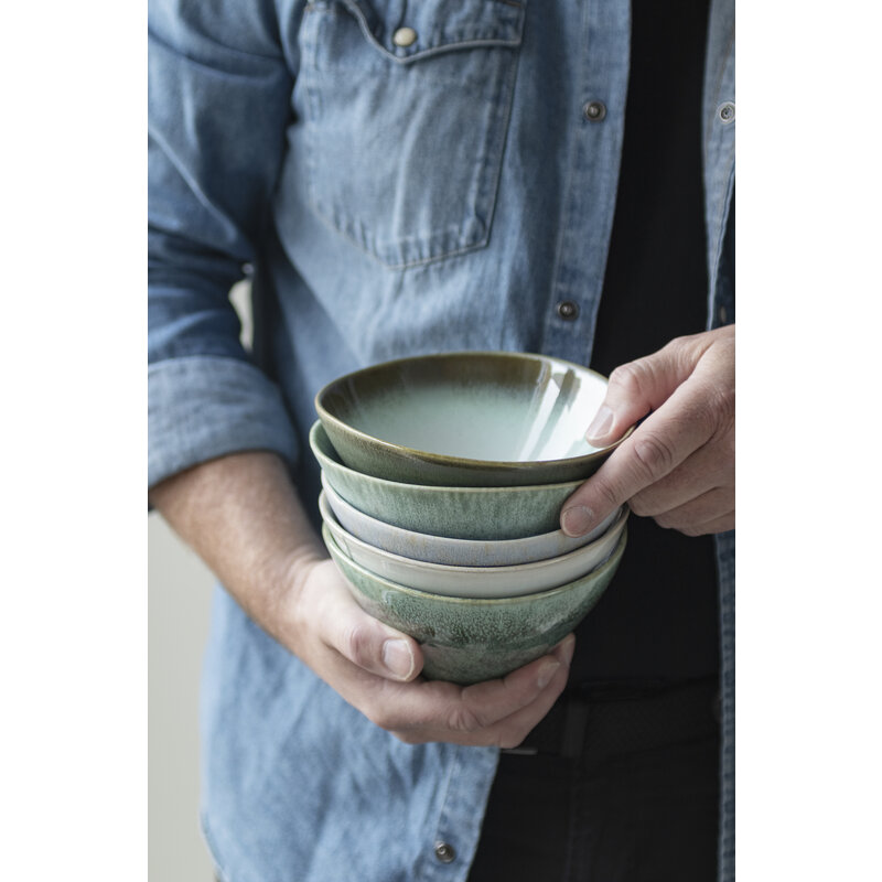 Mette Ditmer-collectie ELEMENTS kom, klein, 3-pak Blauwe tinten