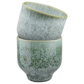 Mette Ditmer ELEMENTS mok, 2-pak Groene tinten