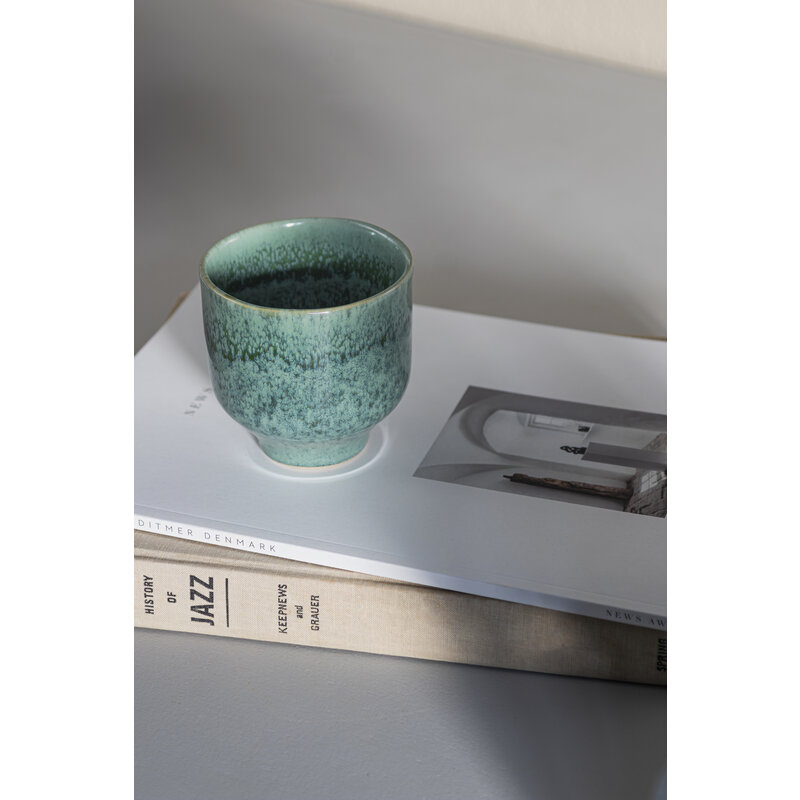 Mette Ditmer-collectie ELEMENTS mok, 2-pak Groene tinten