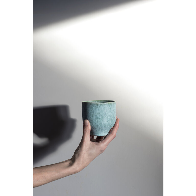 Mette Ditmer-collectie ELEMENTS mok, 2-pak Groene tinten