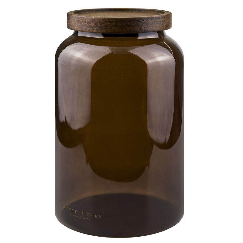Mette Ditmer-collectie LUNA jar, large Brown