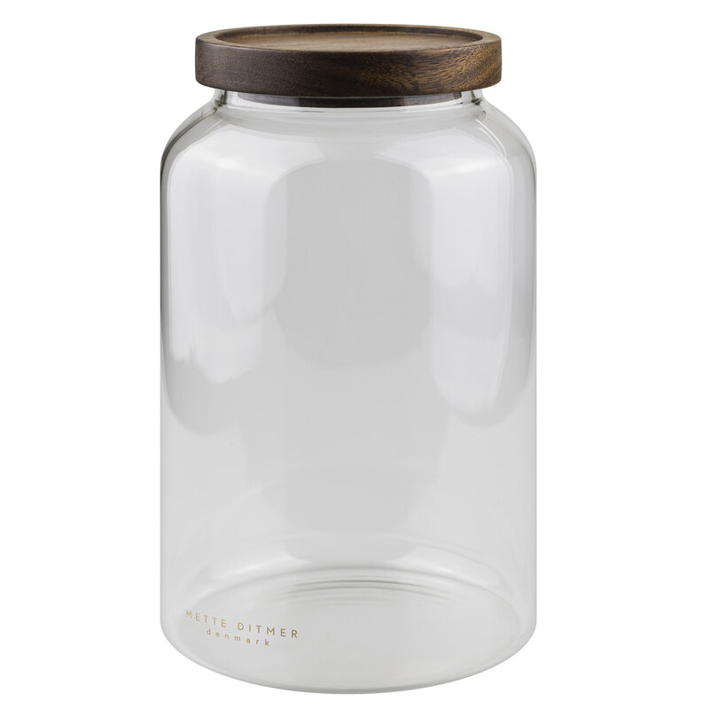 Mette Ditmer-collectie LUNA pot, groot Transparant