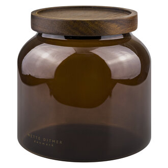 Mette Ditmer LUNA pot, klein Bruin