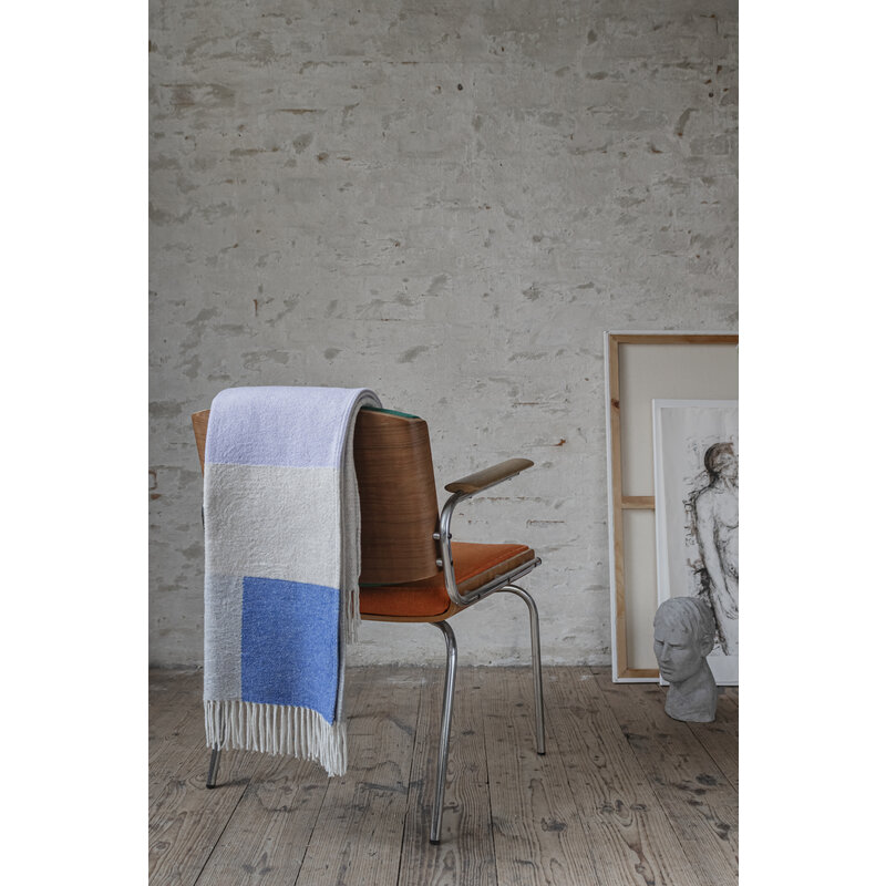 Mette Ditmer-collectie BRICK plaid Lila