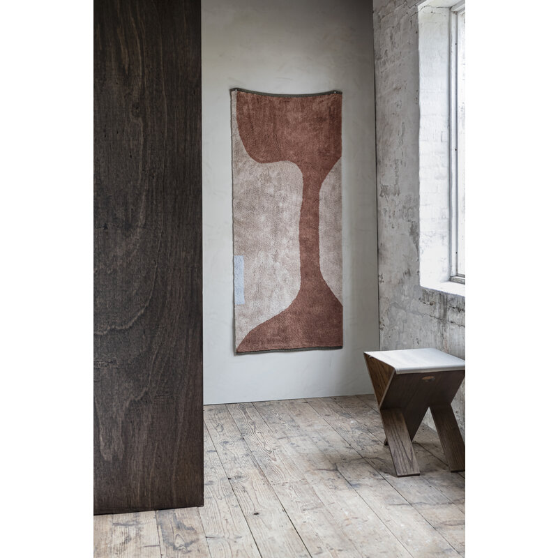 Mette Ditmer-collectie FIGURA vloerkleed, Baksteen