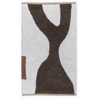 Mette Ditmer FIGURA rug, medium Brown