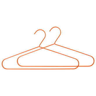 Mette Ditmer HANG-IT kleerhanger, 2 stuks Oranje