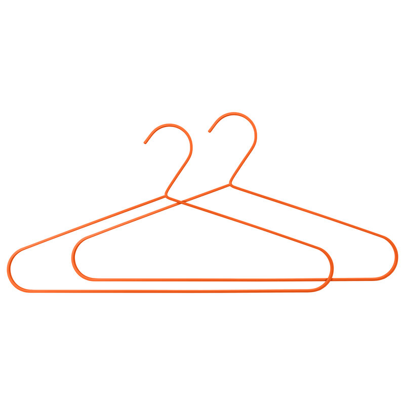 Mette Ditmer-collectie HANG-IT kleerhanger, 2 stuks Oranje