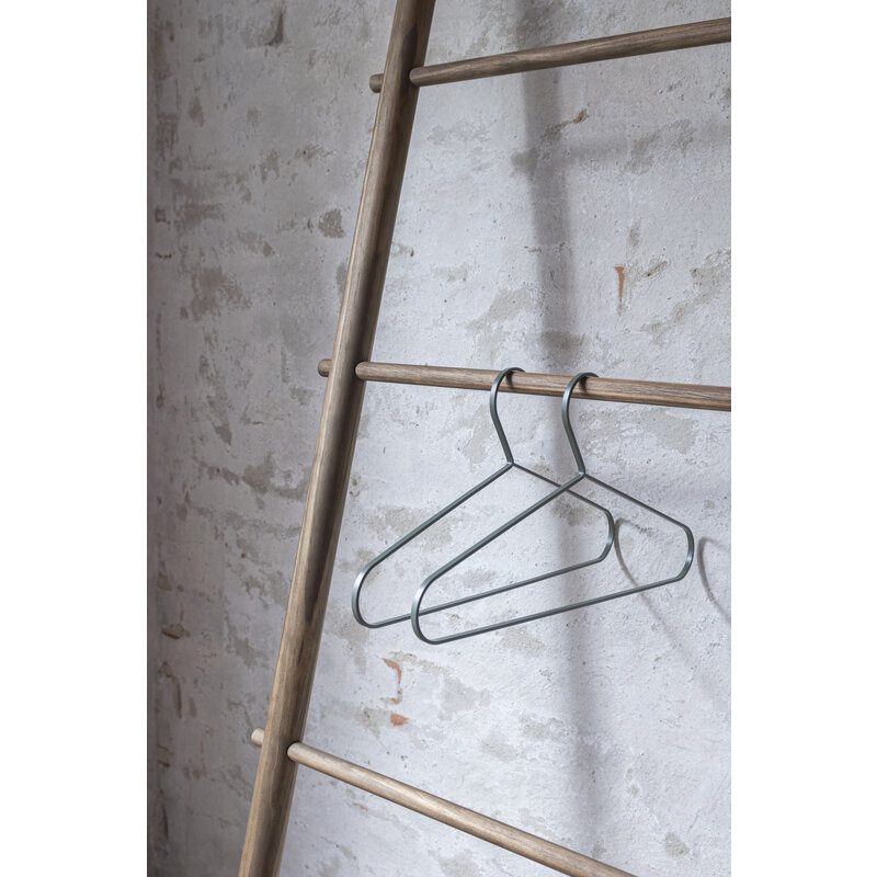 Mette Ditmer-collectie HANG-IT kleerhanger, 2 stuks Tijmgroen