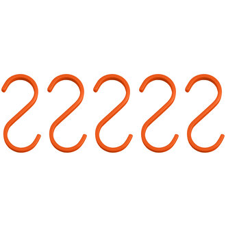 Mette Ditmer HANG-IT S-haak, 5 stuks Oranje