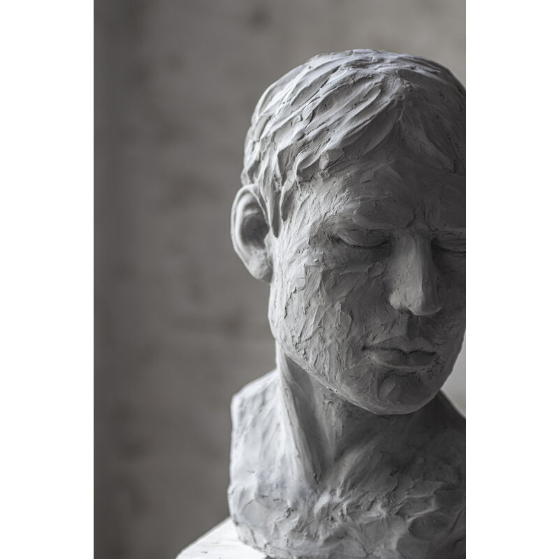 Mette Ditmer-collectie HIS REFLECTIVE MIND bust Concrete