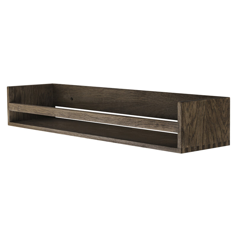 Mette Ditmer-collectie SHOWCASE wandplank Donker geolied