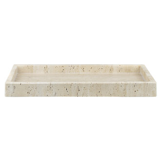 Mette Ditmer TRAVERTINE deco tray Linen