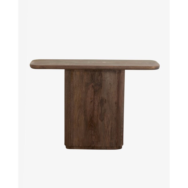 Nordal-collectie TOKE console table - dark brown