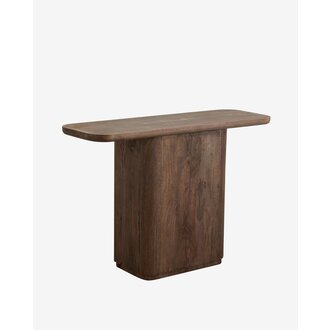 Nordal TOKE console table - dark brown