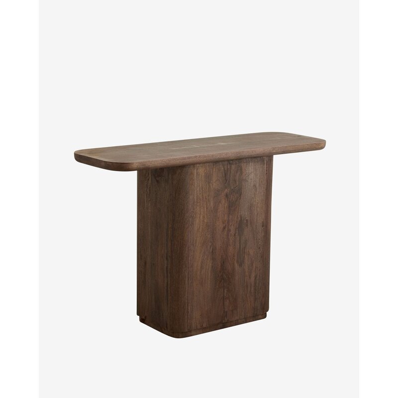 Nordal-collectie TOKE console table - dark brown