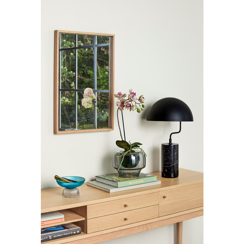 Hübsch-collectie Poise Table Lamp Black