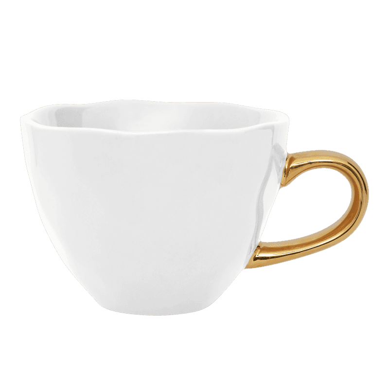 Urban Nature Culture-collectie Good Morning Kopje Cappuccino / Tea dia 11 cm - White (set of 4)
