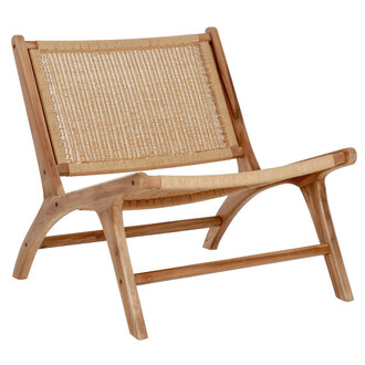 MUST Living Loungestoel Lazy Loom Naturel