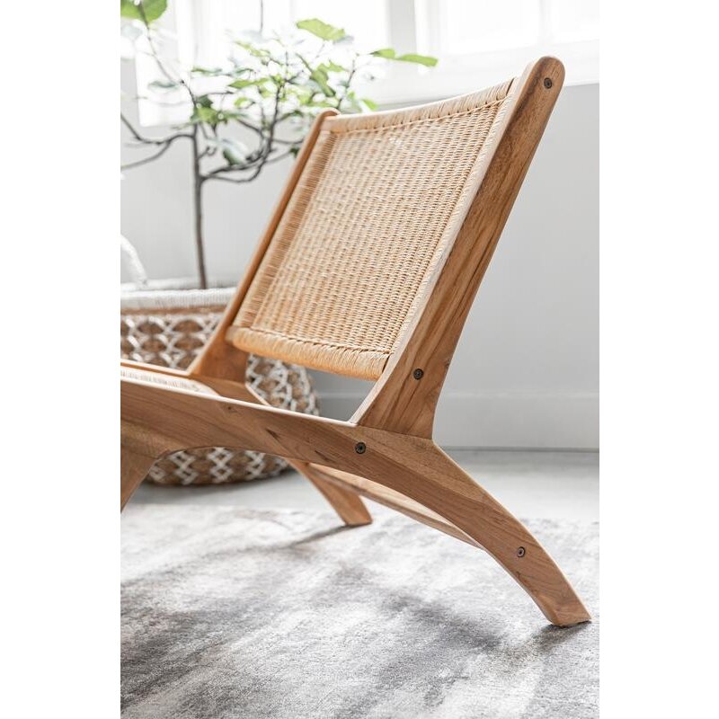 MUST Living-collectie Lounge chair Lazy Loom Natural