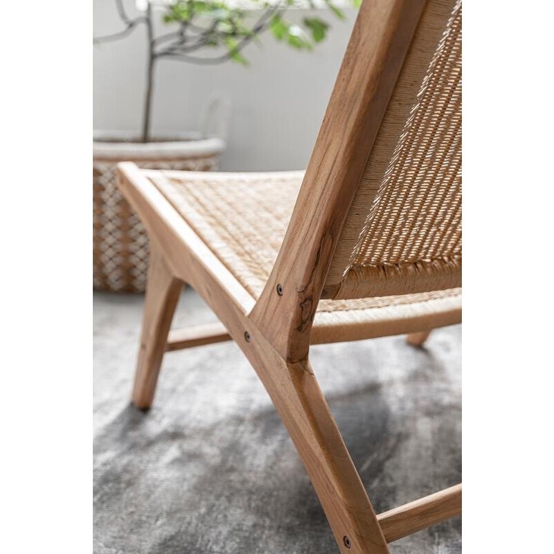 MUST Living-collectie Loungestoel Lazy Loom Naturel