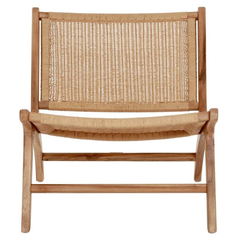 MUST Living-collectie Loungestoel Lazy Loom Naturel