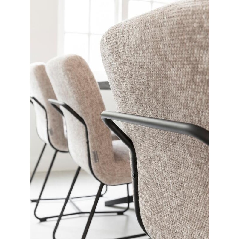 MUST Living-collectie eetkamerstoel Zola - ORDER per 2 stuks