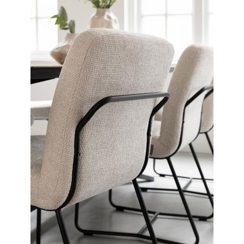 MUST Living-collectie eetkamerstoel Zola - ORDER per 2 stuks