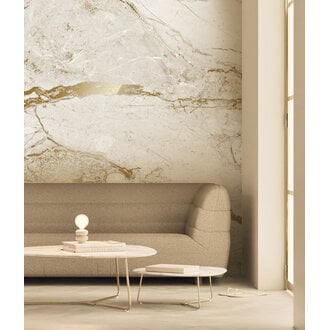 KEK Amsterdam Behang Frans Uyterlinde - Marble, white (8 sheets)