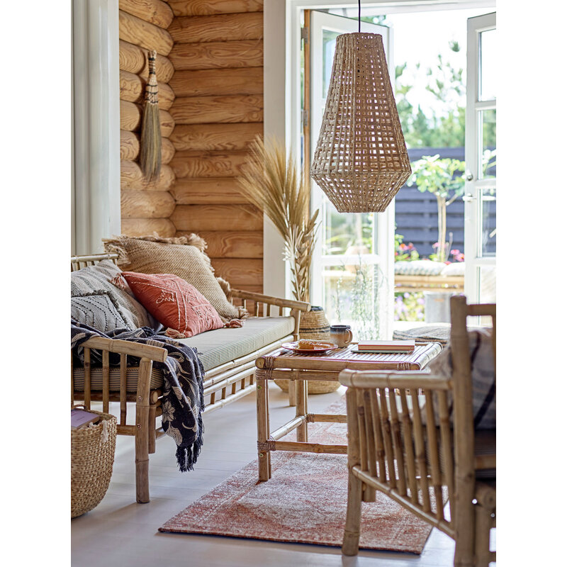 Bloomingville-collectie Sole Lounge Chair, Nature, Bamboo